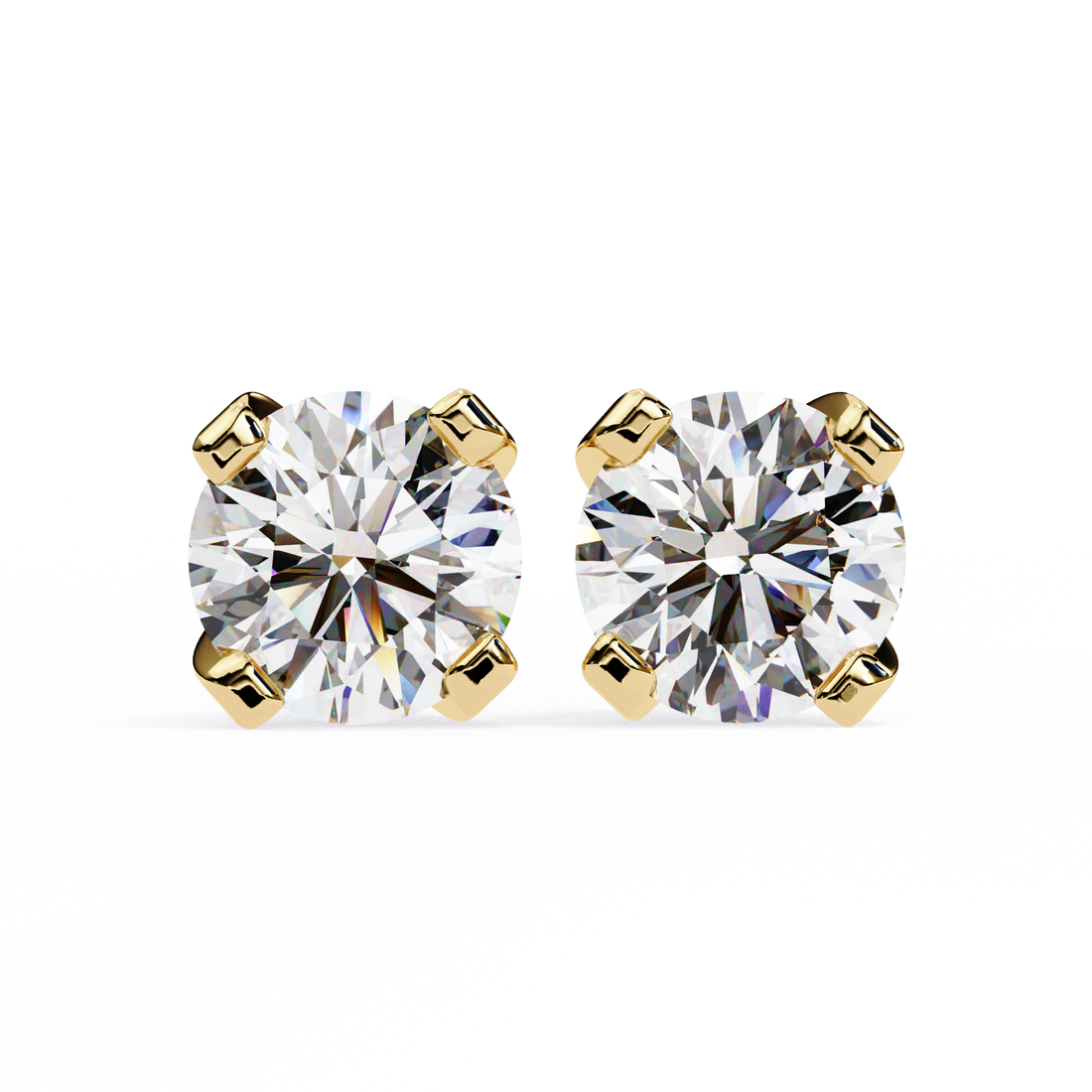 Versatile Diamond Shape Studs