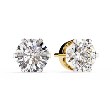 Refined Cut Diamond Studs