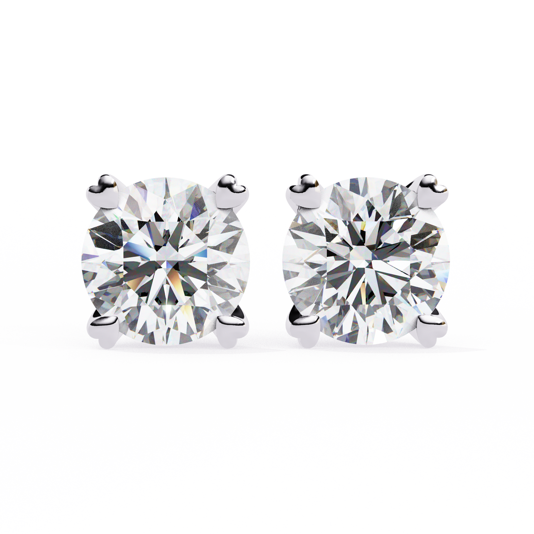 Iconic Shape Diamond Earrings