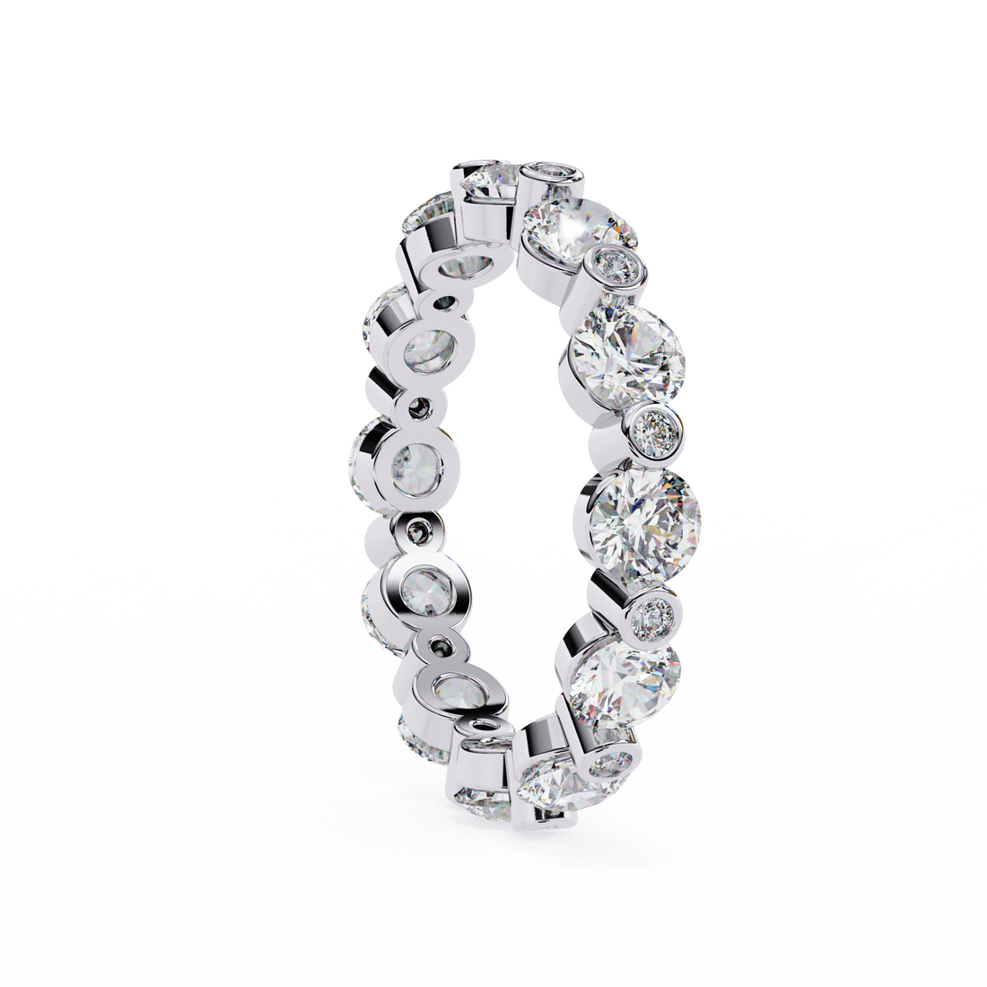 Opal Eternity Band